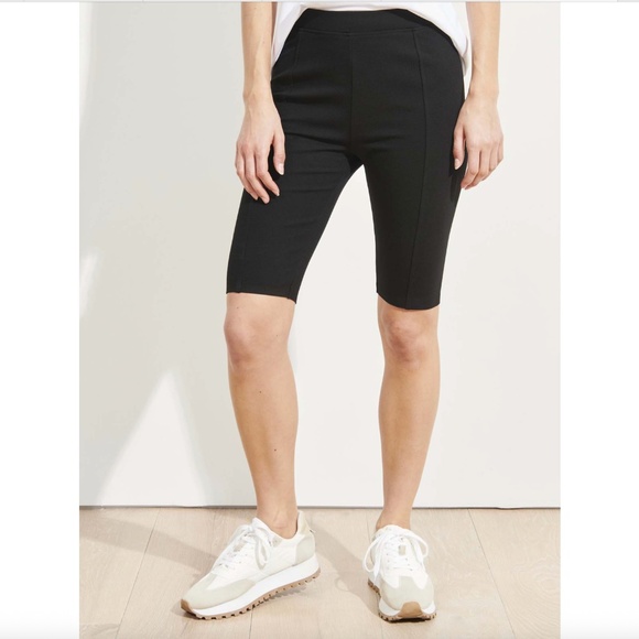 Patrick Assaraf Stretch Bike Short Black - Picture 1 of 6